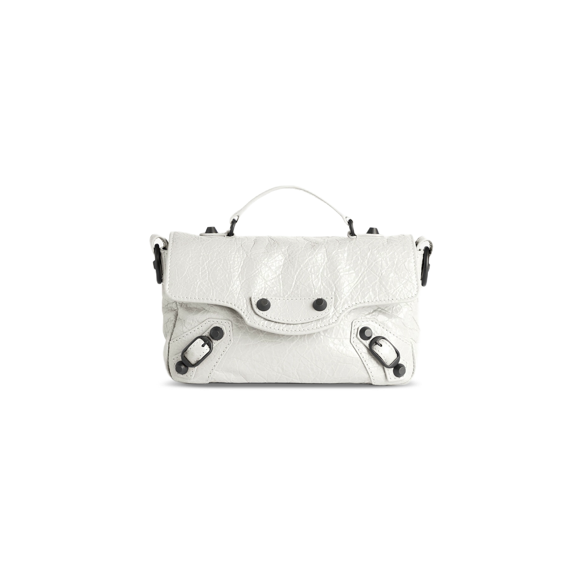 Ba1en*iaga THE LE CITY NANO FLAP BAG 8658572ABEK9001 (19.5*17*12cm)
